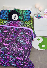 Cyber Garden Duvet Cover