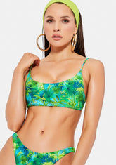 Sienna Tropical Bikini Top
