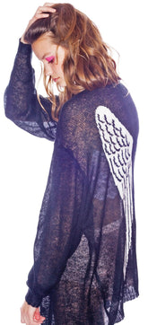 Send Me An Angel Manhattan Cardigan - Light Pink