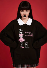 Sugarplum Scary Oversized Sweater