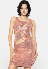 First Name Basis Mini Dress