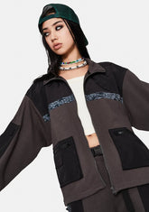 Sweat X Nylon Jacket