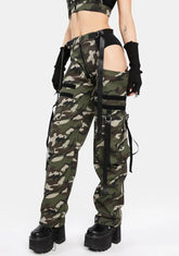 Camo Panty Trousers