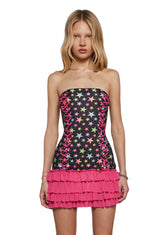 Colorburst Circus Mini Dress