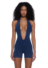 BPM Romance V-Cut Romper