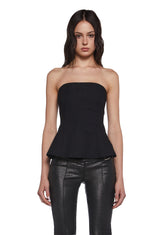 Lip Gloss Envy Open Back Top