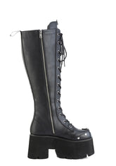 Blaze-202 Platform LED Light-Up Knee High Boots