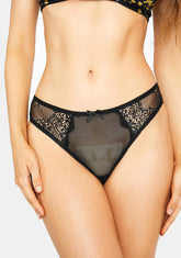 No More Waiting Mesh Panties