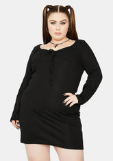 Ink Always Fresh Bouquet Mini Dress