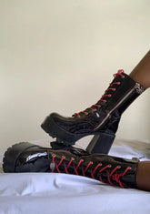 Road To Nowhere Platform Boots