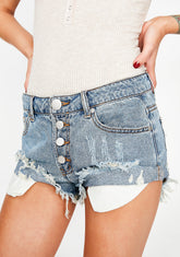 Mess Around Destroyed Shorts