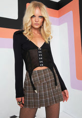 On The Cover Corset Top