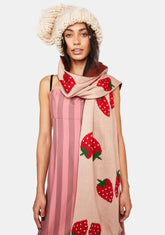 Shortcake Sweetie Strawberry Scarf