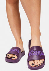 Dark Violet 222 Banda Adam 17 Slide Sandals