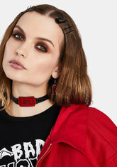 Ticket To Hell Choker