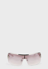 Eye Fair Shield Sunglasses - White