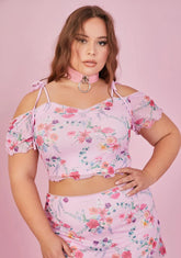 Sweet Wild Tryst Of Fate Crop Top