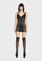 Sexy Can I Satin Chemise