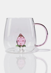 Berry Yummy Glass Mug