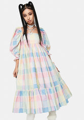 The Pub Garden French Puff Dress
