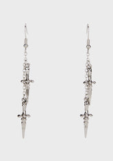 Cutthroat Beauty Drop Earrings