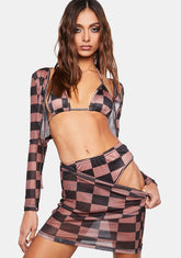 Unfriended 4-Piece Bikini Set