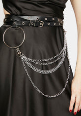 Wrap Around O Ring Waist Belt