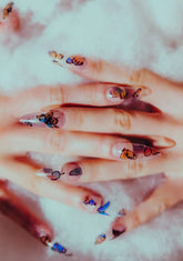 Clear Butterfly Press On Nailz