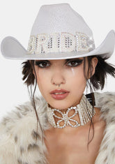 Here Comes The Bride Cowboy Hat
