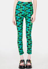 Looking For Ya Clover Print Leggings