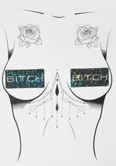Disco Ball Bitch Nipple Pasties
