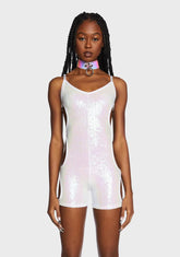 I Bodied That Sequin Romper