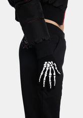 Skeleton Knit Gloves