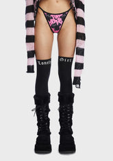 Vampire Kitty Graphic Thong