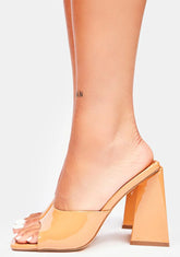 Camel Unforgettable Vibes Block Heels
