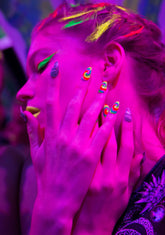 Matte & Tie Dye Nail Set