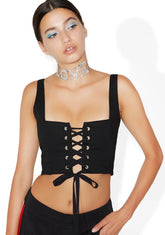 Spellcast Cropped Corset Top