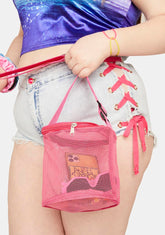 Brought It All Mesh Beach Bag