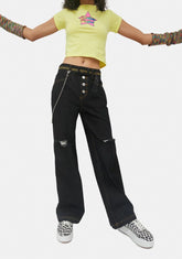 Paint The Town Distressed Jeans