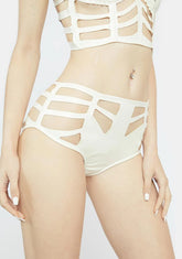 Skeletoria Cutout Shorts