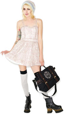 Sookie Skull Chiffon Dress