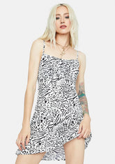 Wild Fears Animal Print Tank Dress