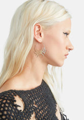 Been Eventful Tattoo Hoop Earrings