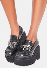 Light Of The Moon Platform Loafers