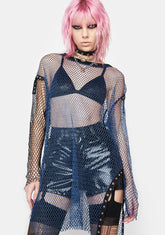Daily Punk Perspective Network Fishnet Top