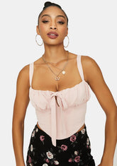 Movie Magic Corset Crop Top