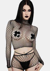 Need You Now Fishnet Set