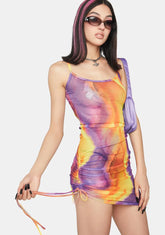 Sunset Mesh Dress