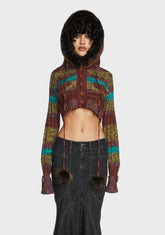 A Creature's Comforts Hooded Cardigan