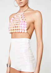 Icy Night Movez Sequin Shorts